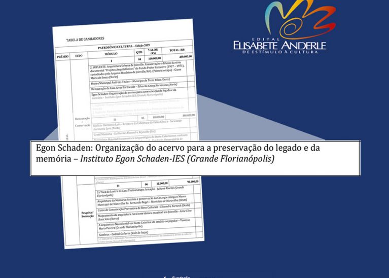 Instituto recebe Prêmio Elisabete Anderle 2019