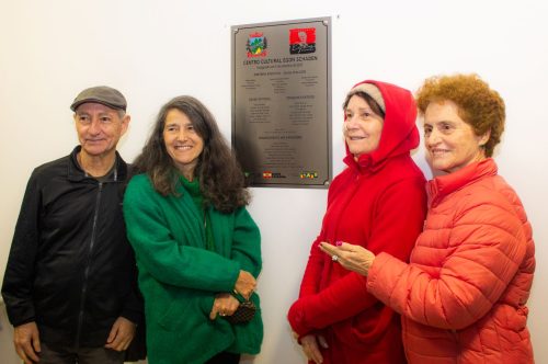 CLUBE DE ESPERANTO PARTICIPA DA INAUGURAÇÃO DO CENTRO CULTURAL EGON SCHADEN