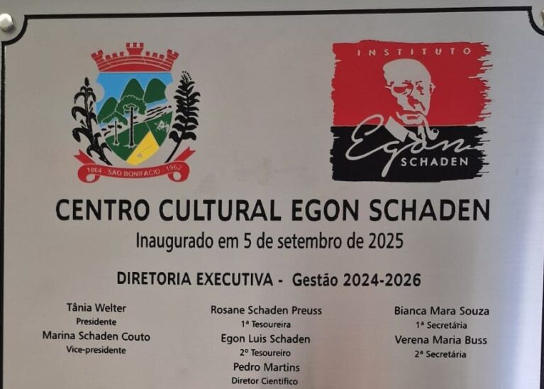 INAUGURAÇÃO DO CENTRO CULTURAL EGON SCHADEN – Uma virada histórica para o IES
